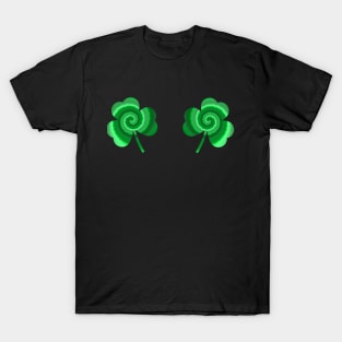 Tie Dye Shamrock Lucky Clover St. Patrick's Day T-Shirt